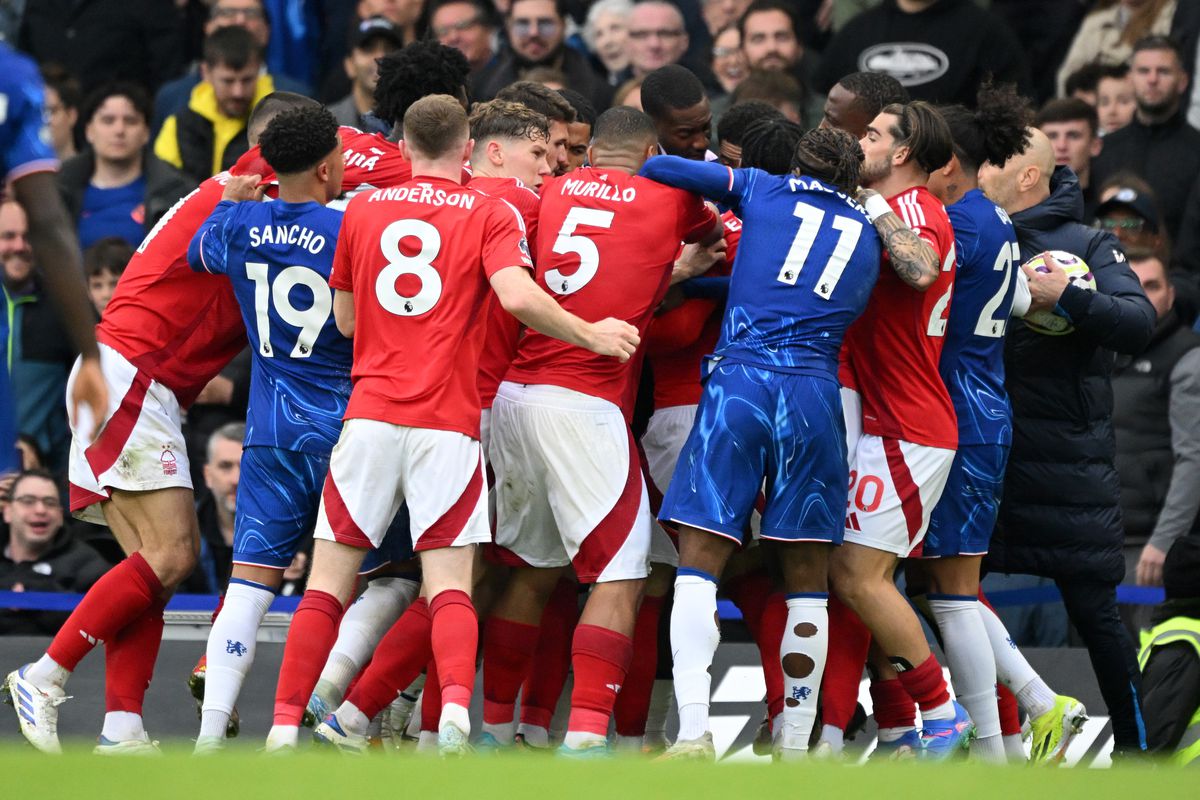Nottingham Forest dan Chelsea Statistik Pertandingan