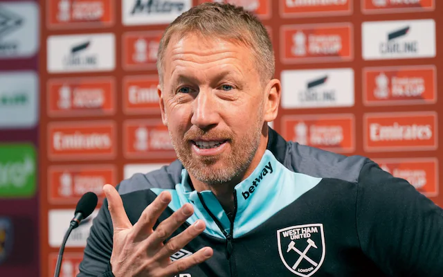 West Ham United Graham Potter temp